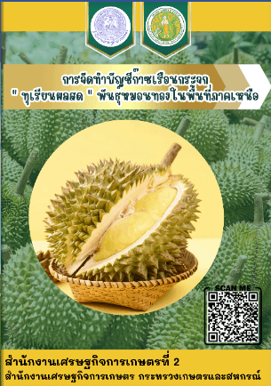 การจัดทำบัญชีก๊าซเรือนกระจก “ทุเรียนผลสด” พันธุ์หมอนทองในพื้นที่ภาคเหนือ